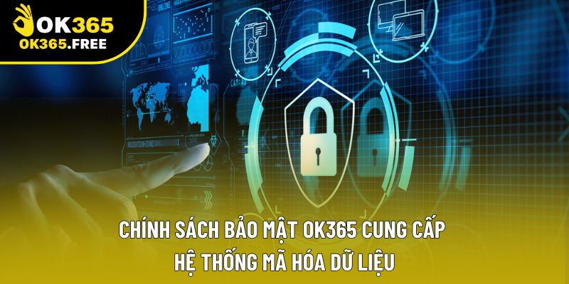 Chính sách bảo mật OK365 cung cấp hệ thống mã hóa dữ liệu