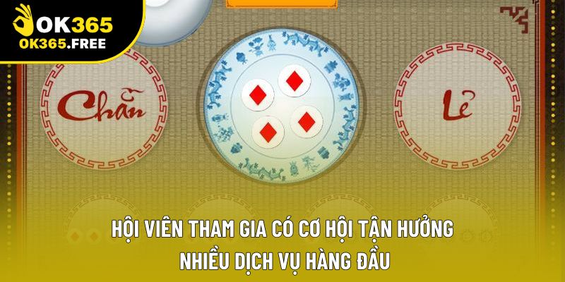 Hội viên tham gia có cơ hội tận hưởng nhiều dịch vụ hàng đầu